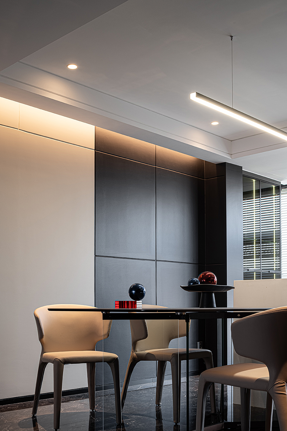 黑白格格丨中国山东丨b.n.b 本白空间建筑设计-51