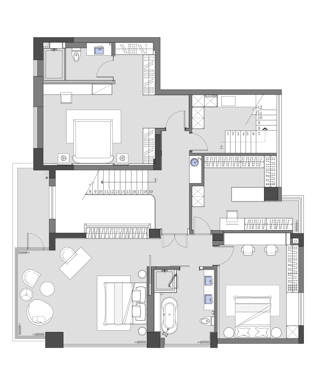 纯愈艺叙丨中国无锡丨见素别墅高端装饰-72