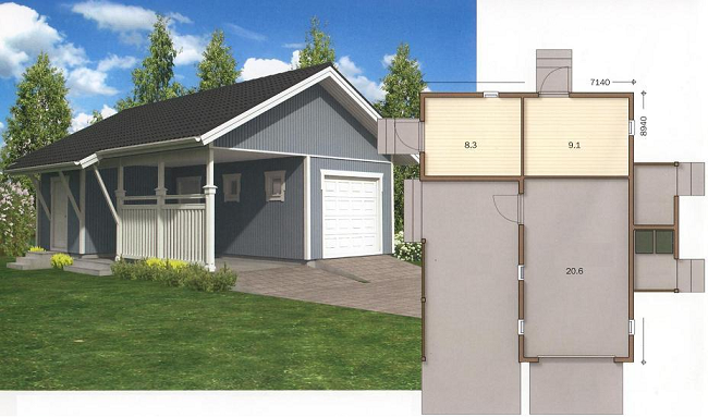 车库与杂物间组合建筑项目-20