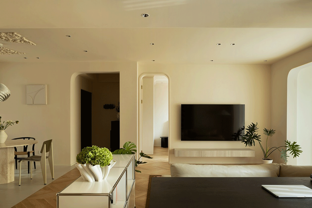 极简中古风私宅设计，享慵懒生活-35