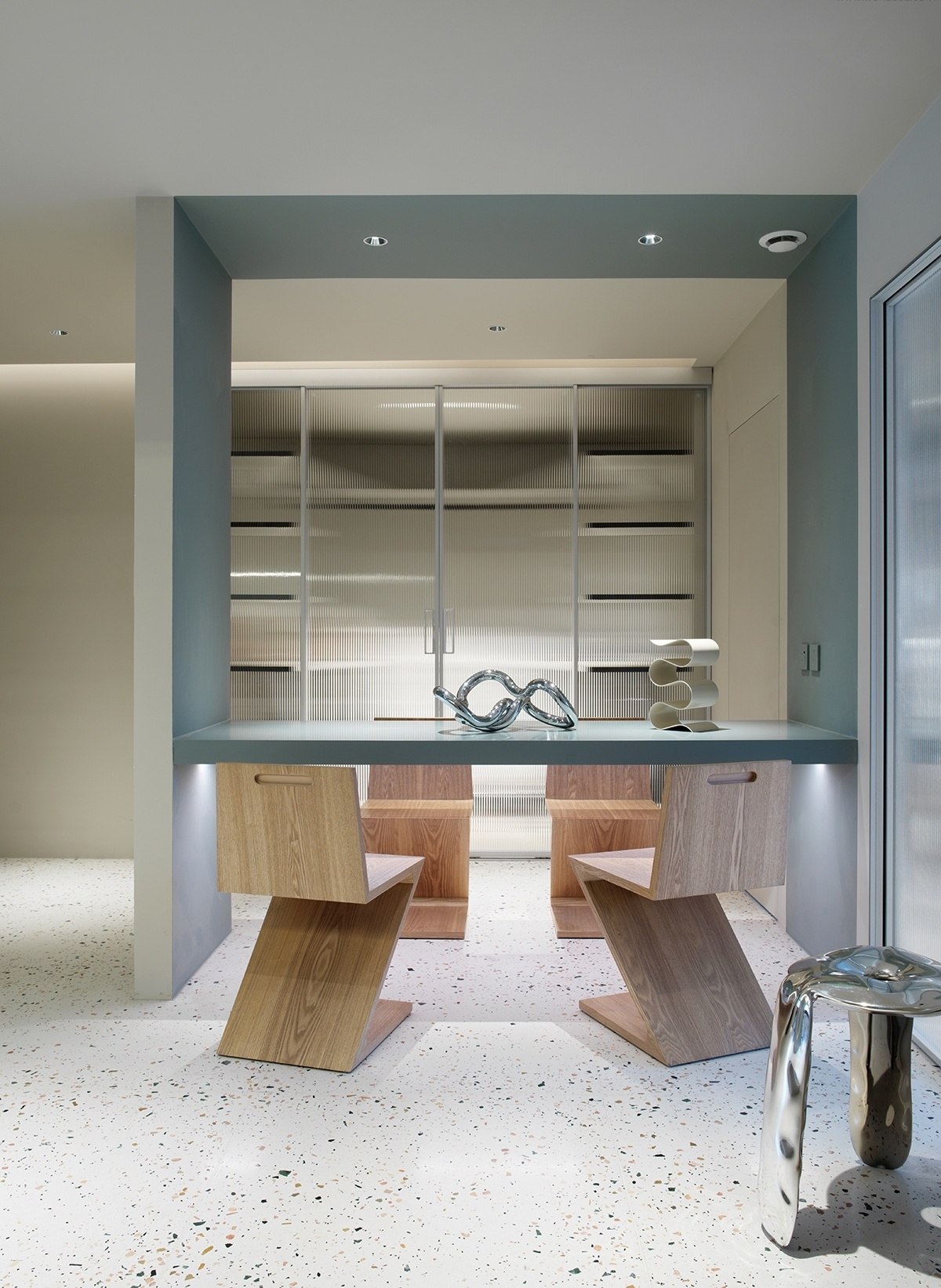 刘畅设计·灰绿色调的家-13