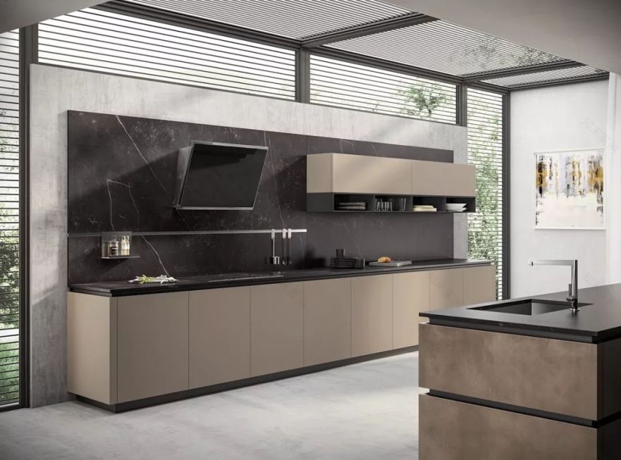 开放式厨房设计美学与实用兼具-36