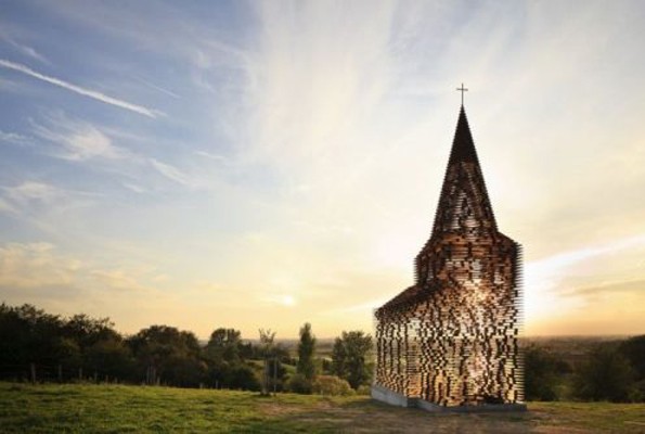 比利时透明教堂建造-0