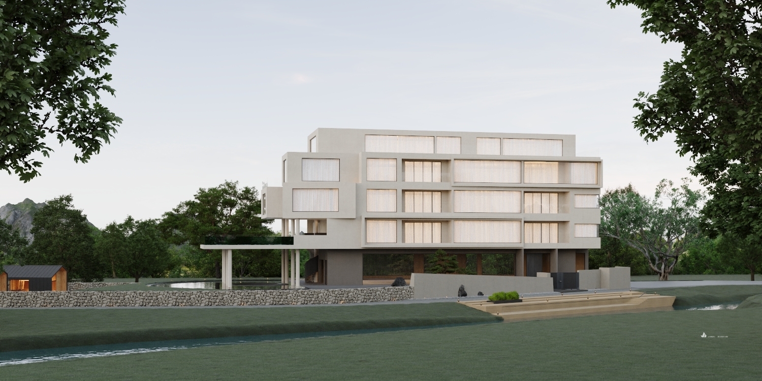 高端现代简约别墅GM03-14