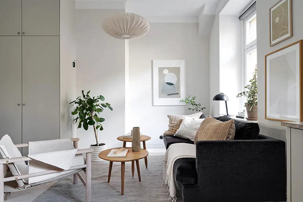 28m2 瑞典小户型，Scandinavian 风格的优雅优化-12