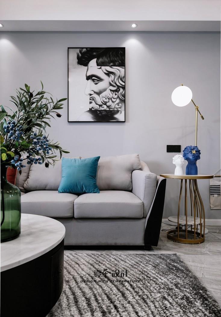 壹夲设计 | 平层住宅的现代时尚变身-17