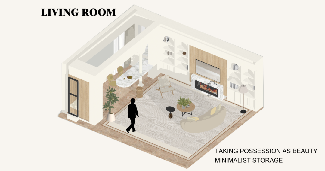 示觉设计|250㎡中海紫御豪庭，绿影泊心，拱廊叙事-19