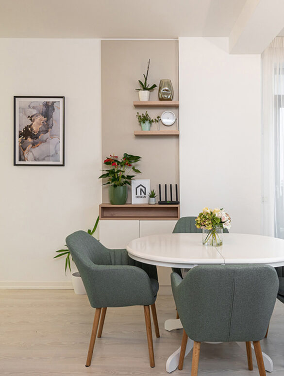 布加勒斯特91·5㎡三居室公寓斯堪的纳维亚风格装修丨罗马尼亚布加勒斯特丨In House Design-1