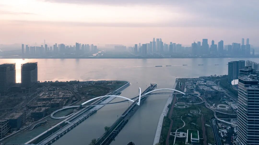 江河汇景观步行桥丨中国杭州-4