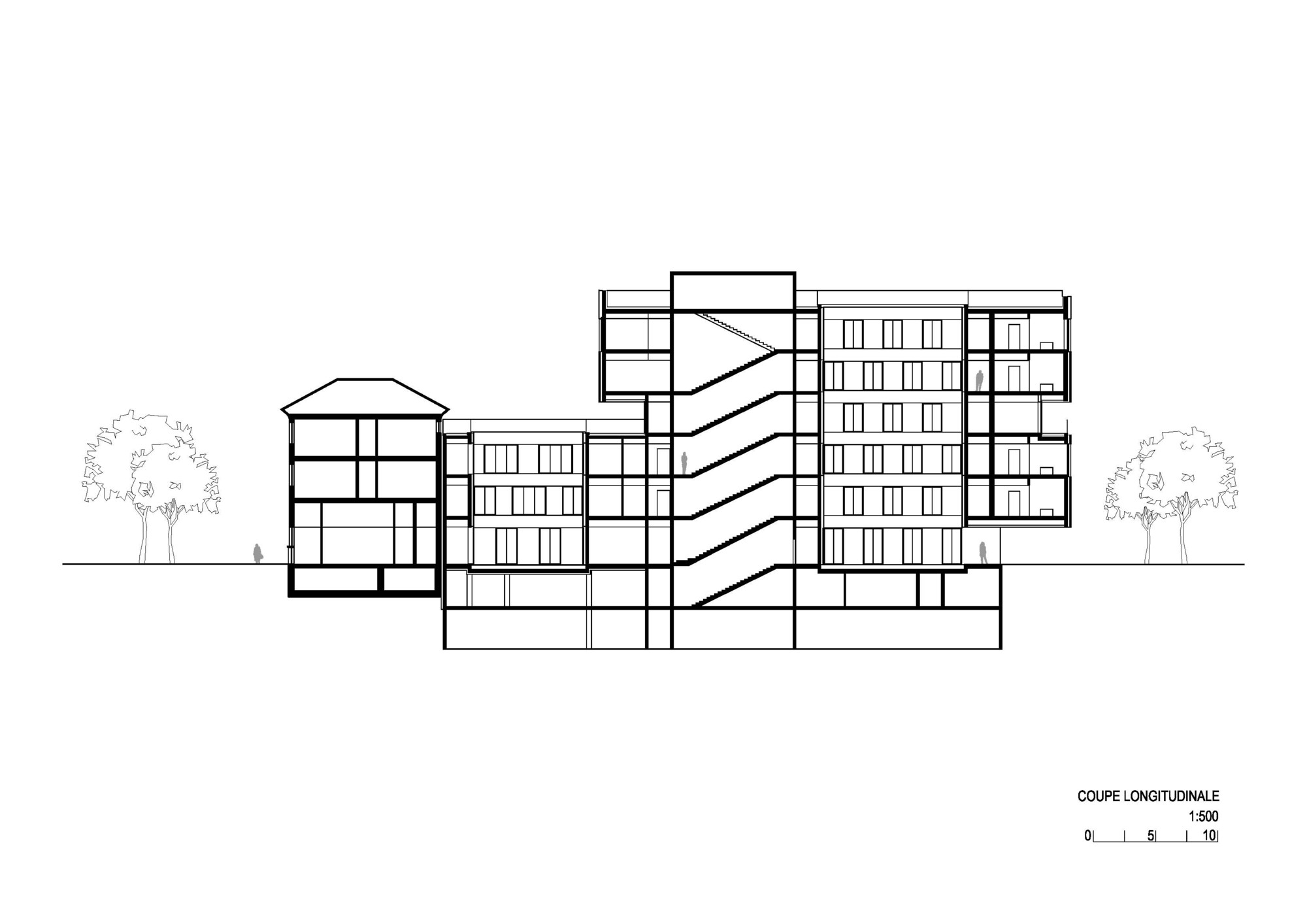 巴黎老年住宅社区中心 · 和谐融入城市环境-43