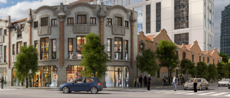 上海石库门建筑群的“新旧交融”设计-6