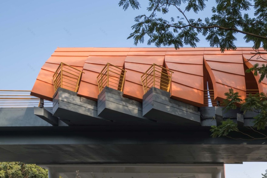 长安实验小学校园人行天桥丨中国东莞丨筑道建筑设计工作室-20