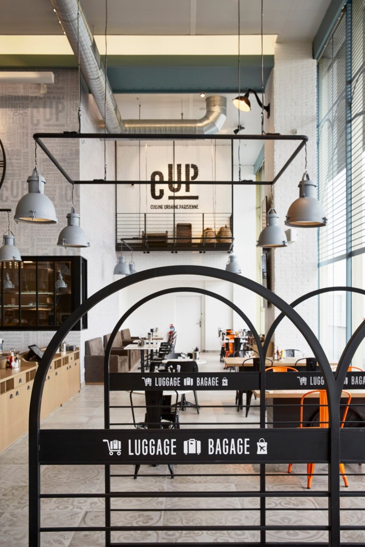 巴黎 CUP 餐厅 | 工业风餐饮空间新诠释-5