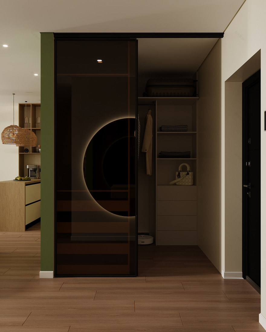 Kitchen-living room I Warm Contemporary-10