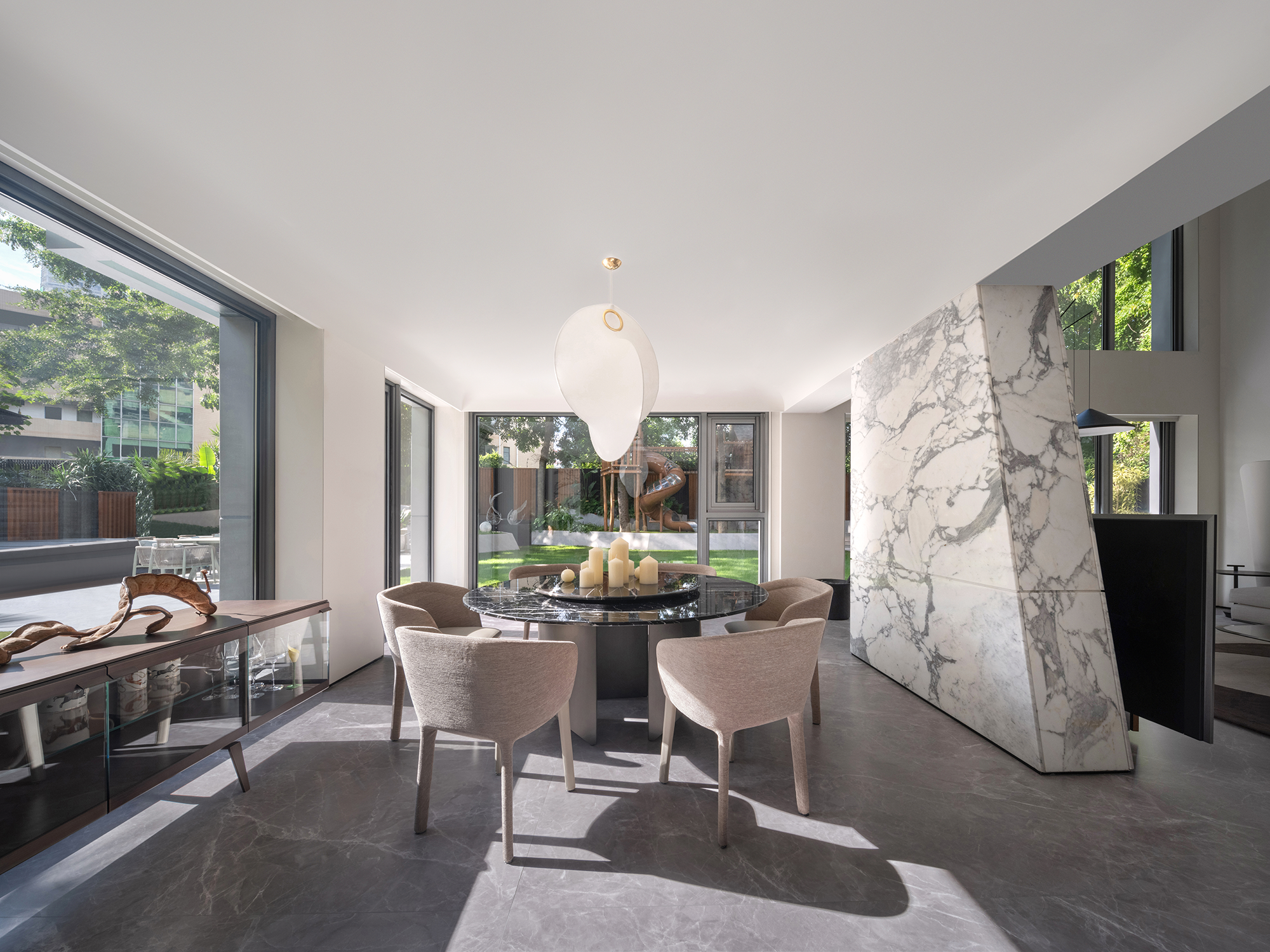 新作 · 余颢凌|深圳700㎡ 半山观海别墅丨中国深圳丨STUDIO.Y室内设计事务所,四川尚舍家室内设计-49