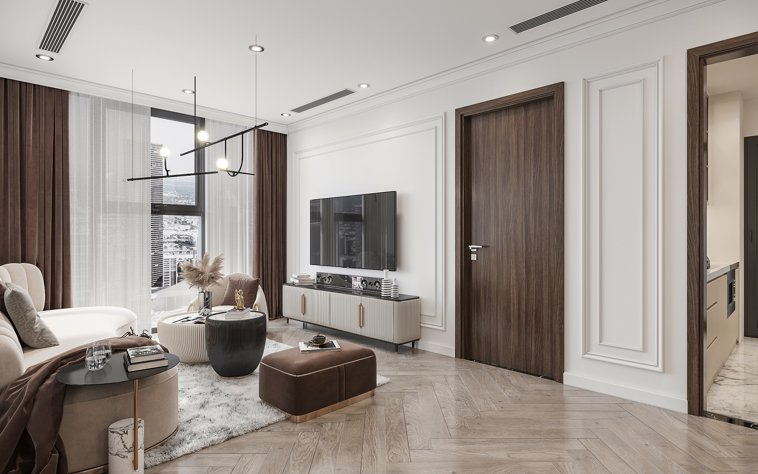 Livingroom+Kitchen The Summit Building-8