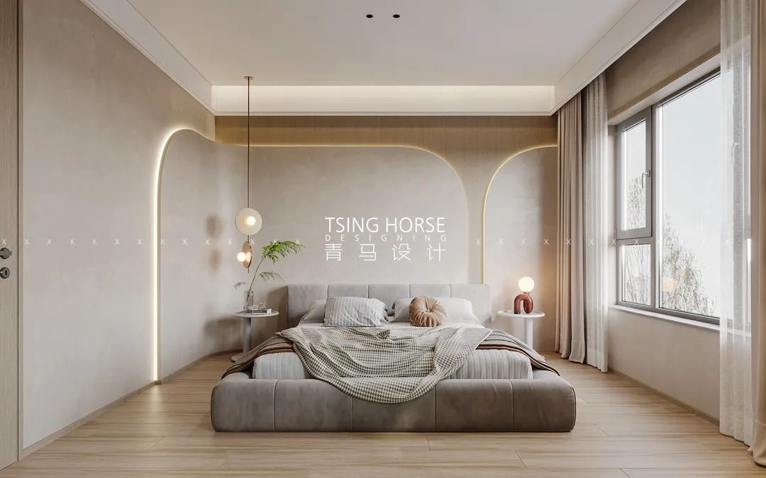 曲江大城雍宸上叠现代简约别墅设计丨青马别墅设计-36