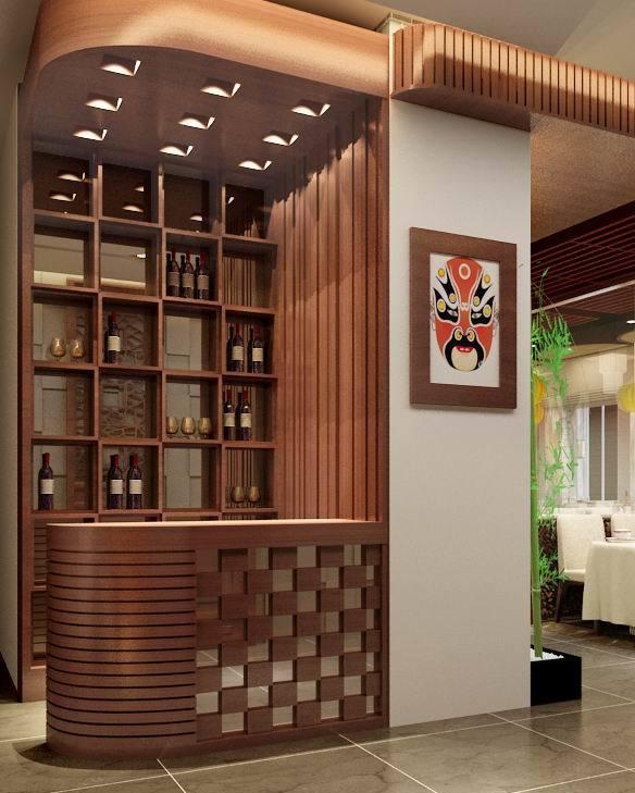 巴蜀风川菜馆餐饮设计项目-4