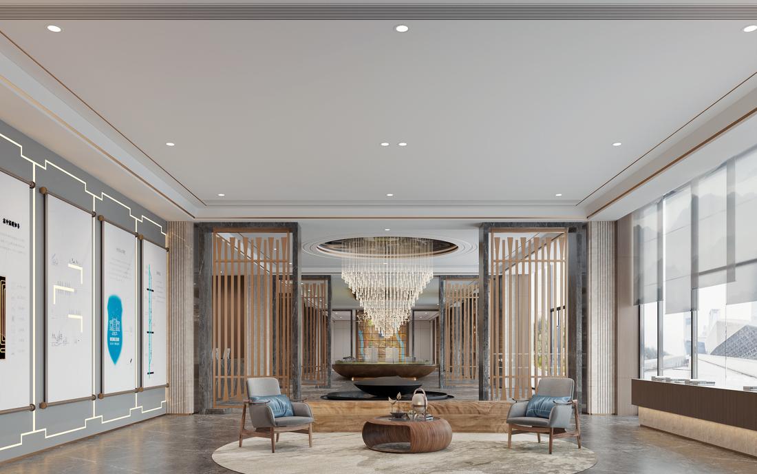 江南韵味售楼中心设计-2