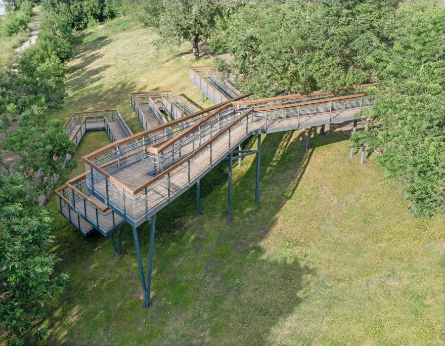 带观景平台的斜坡丨俄罗斯克拉斯诺亚尔斯克-5