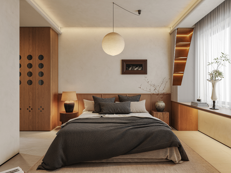 山西·锦茂府中古侘寂风装修设计丨中国山西丨杨磊-12