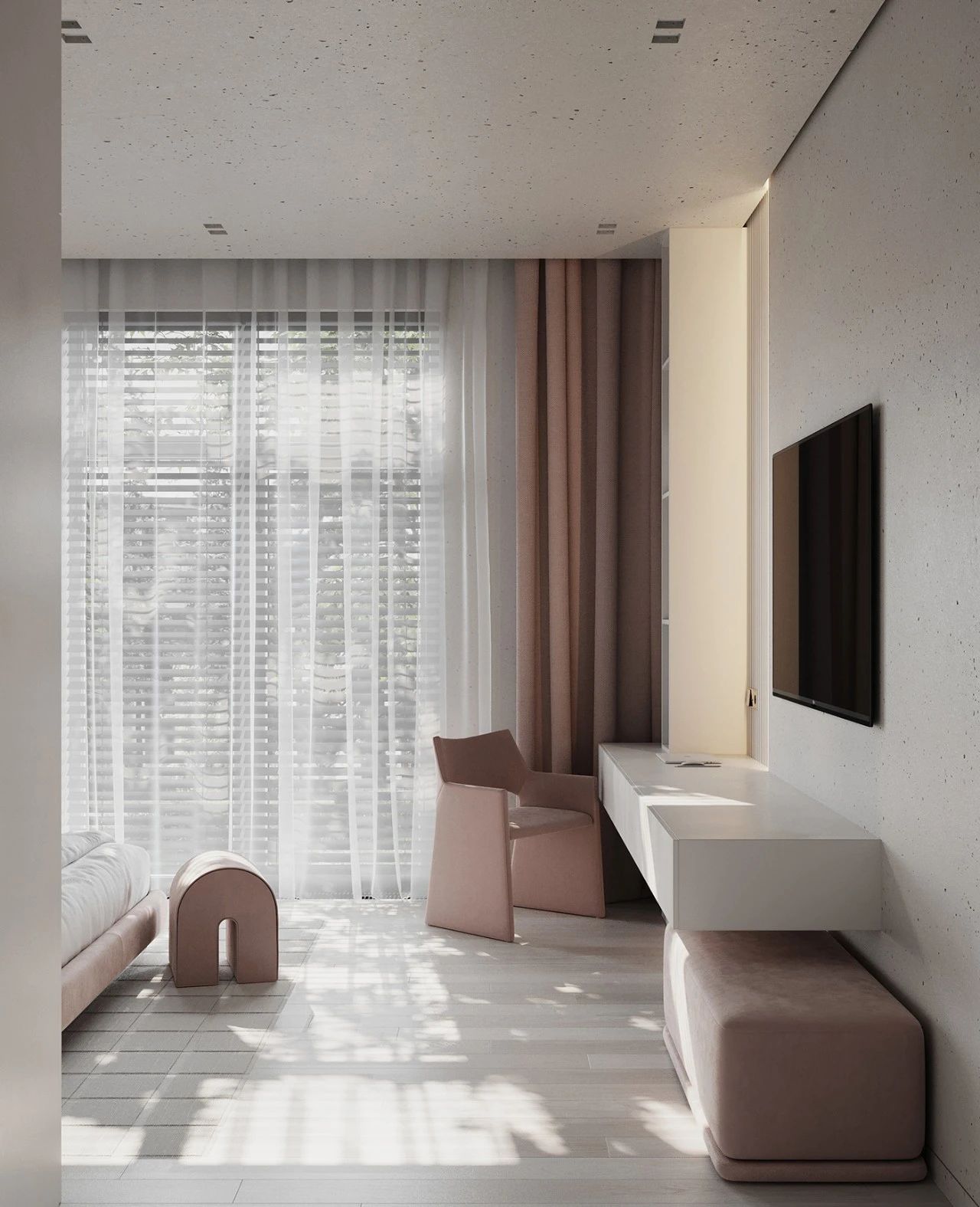 俄罗斯简约优雅公寓设计丨VERITY DESIGN-62