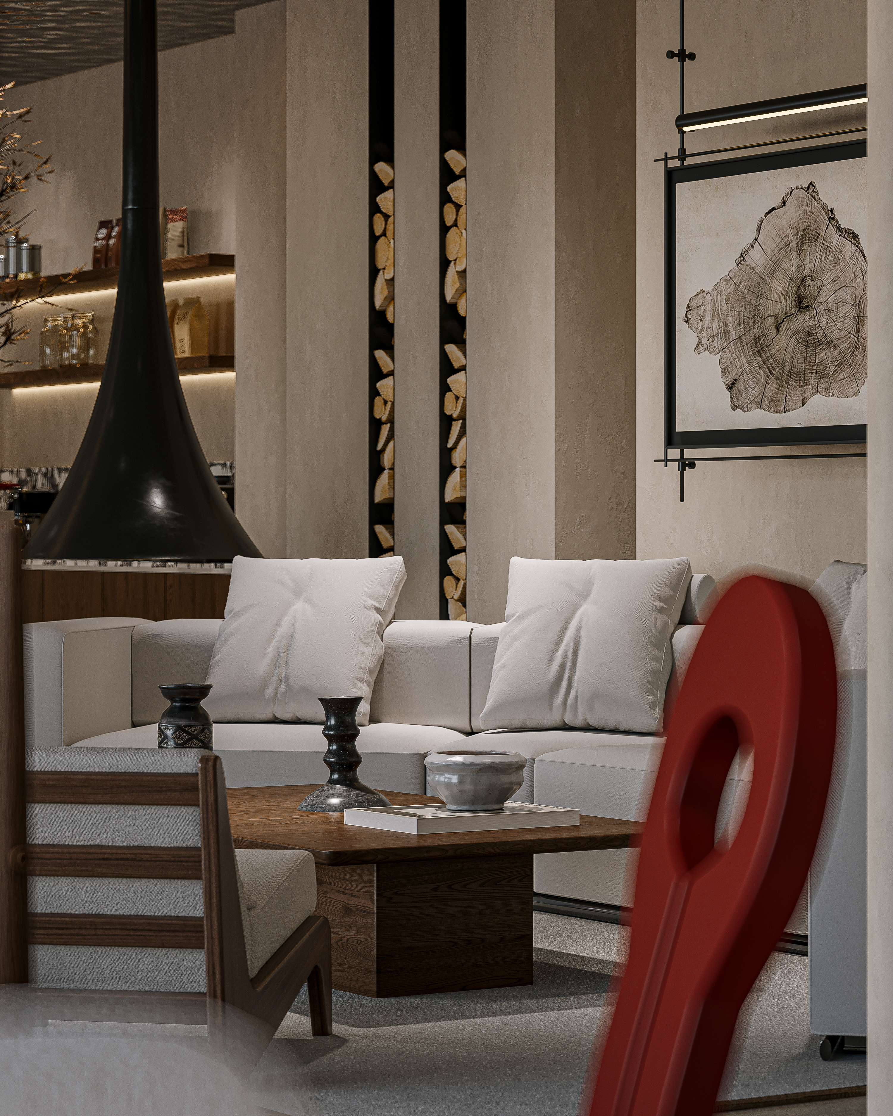 木作与肌理：家具展厅的设计语言重构-0