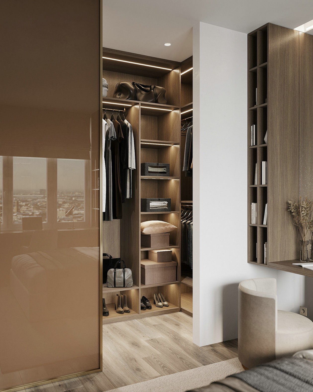 原木风公寓设计 这样的设计超有品位-13