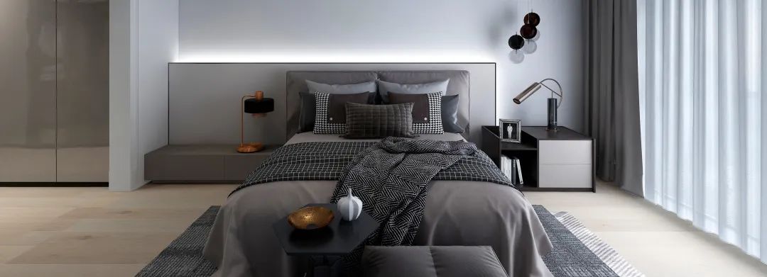 明发滨江新城 · 现代简约的无边界空间丨铭望装饰-57