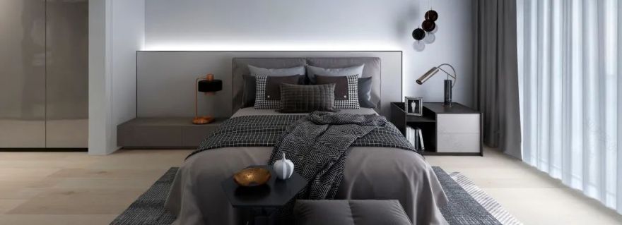 明发滨江新城 · 现代简约的无边界空间丨铭望装饰-57