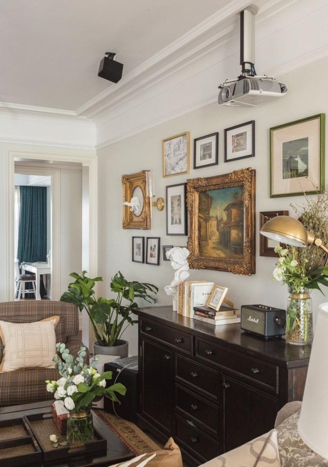 上海本墨设计丨平层丨70W打造218㎡超优雅美式乡村风大宅-35