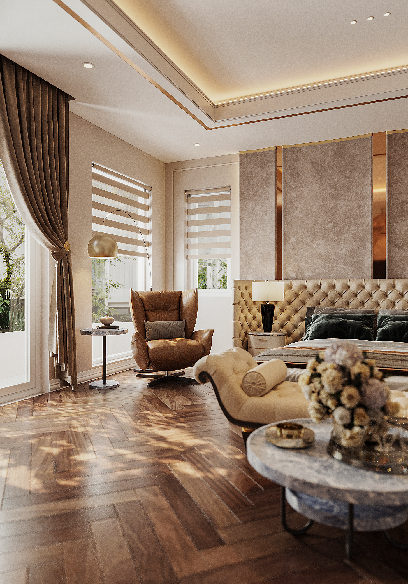 MS·ANH VILLA 主卧及次卧-4