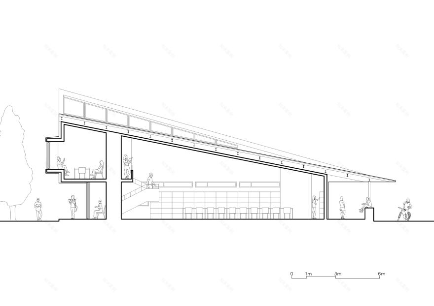 三星图书馆3号馆丨中国西安丨XAUAT的Wall Architects-28