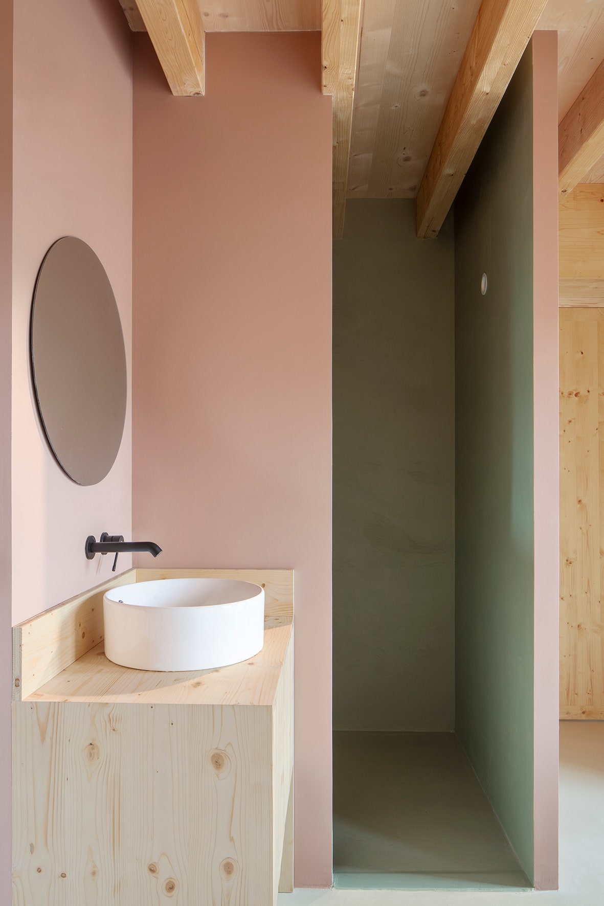 Au Cap Ferret, une maison japonaise minimaliste en bois, avec piscine | AD Magazine-8