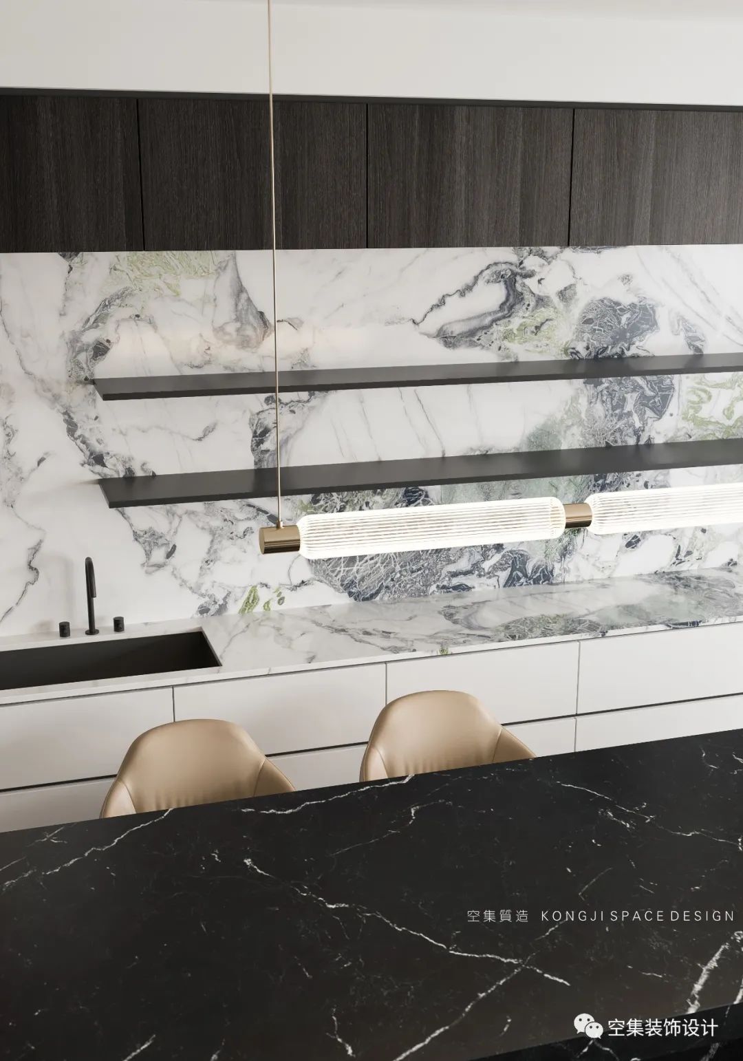 现代风格打造 260m²大平层丨空集设计-24