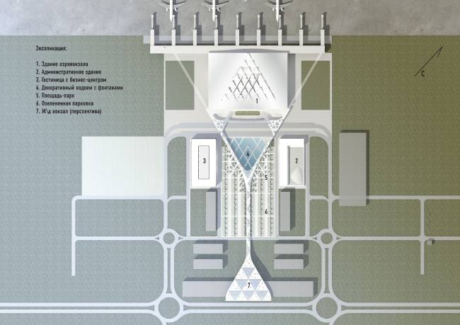 顿河畔罗斯托夫“南方”机场客运航站楼概念设计丨俄罗斯顿河畔罗斯托夫丨ASADOV建筑事务所-44