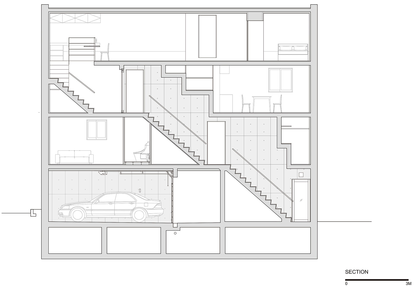 Cuadro 中野北公寓楼丨日本东京丨Ryuichi Sasaki Architecture-42