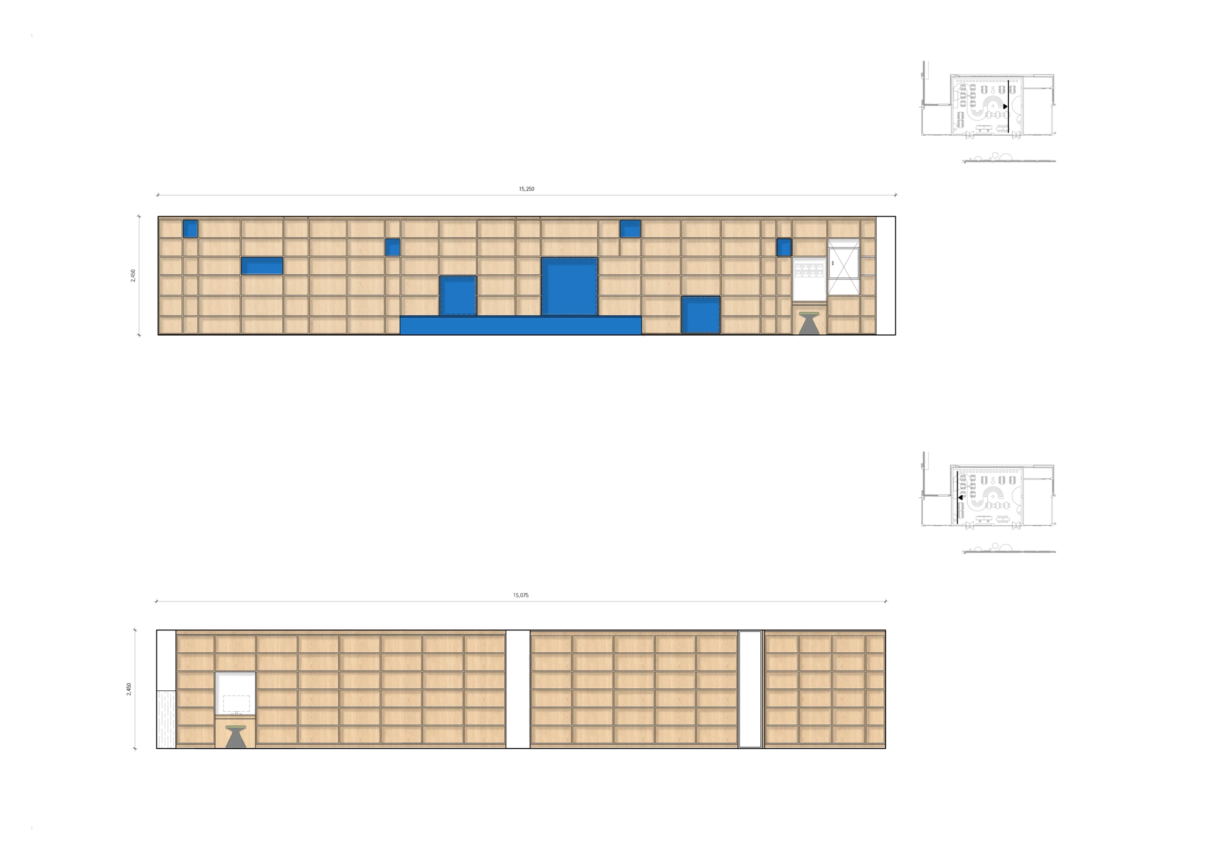 The Blue Books 图书馆室内设计丨韩国首尔丨G,O Architecture-48