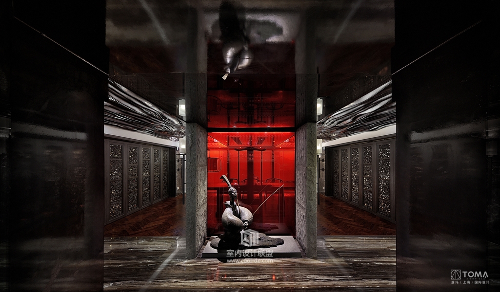 唐玛设计：君越茶馆设计-15