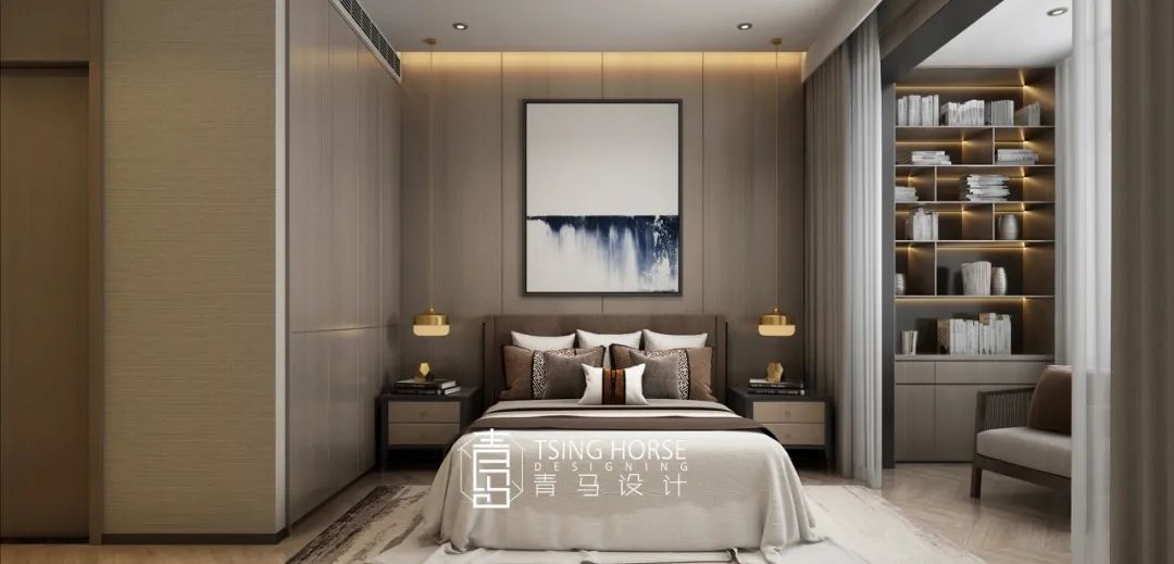 现代禅意，演绎生活格调——海珀香庭 246㎡大平层设计-60