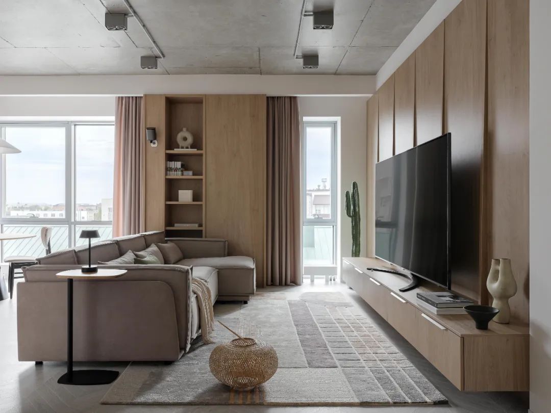 94㎡温暖之家丨Svetlana Kovalchuk-4