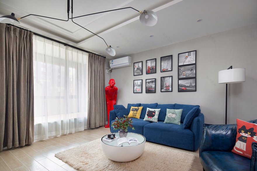 天猫·铭筑舍计—红 纹100㎡ 2居室-4