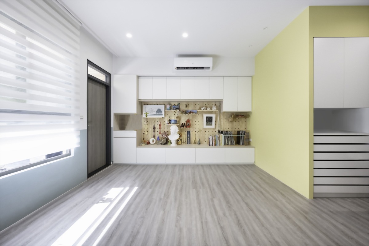 藝術大街  20年老屋翻新簡約明亮丨藝瓦高雄室內空間設計-11