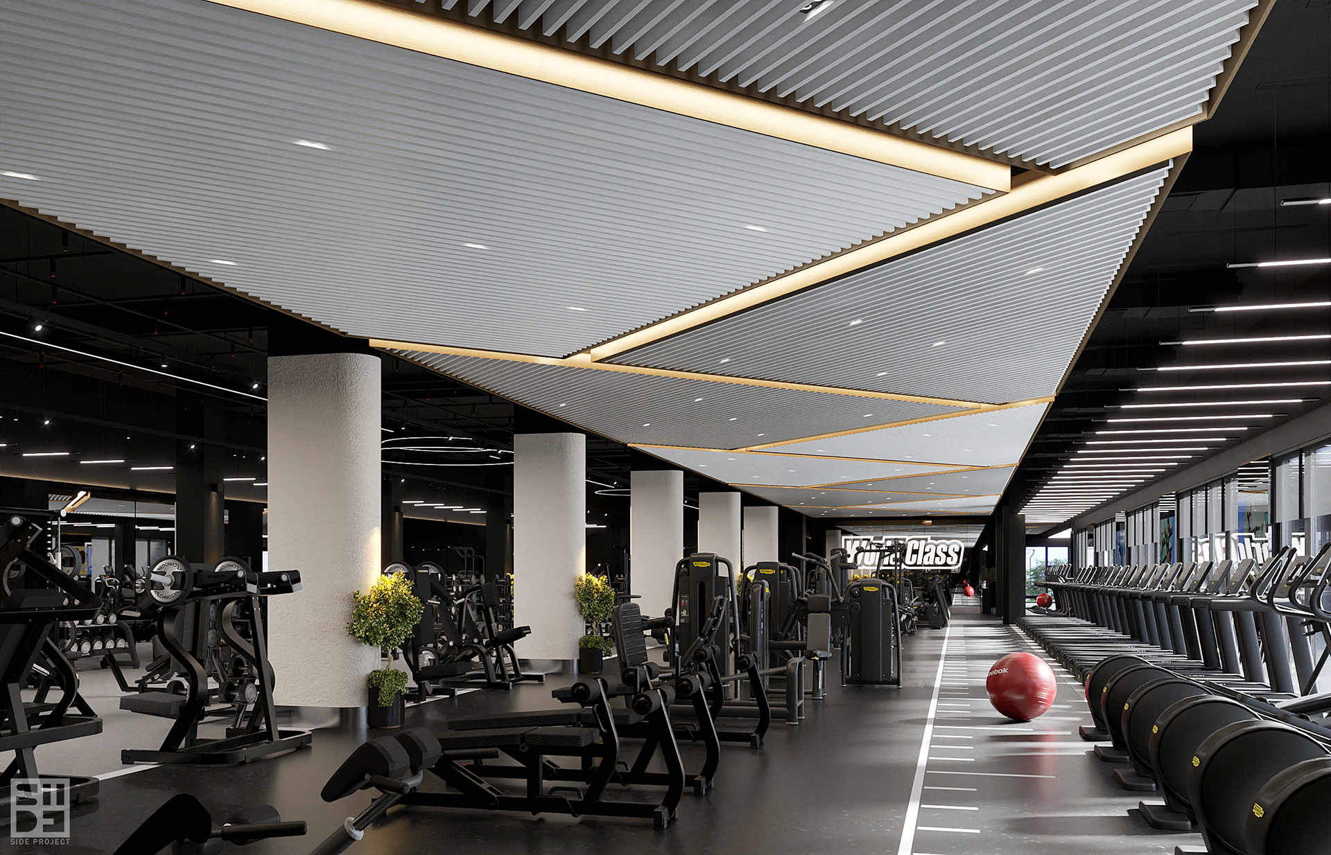 World Class  Baku 健身俱乐部丨阿塞拜疆丨sidepro_studio-19