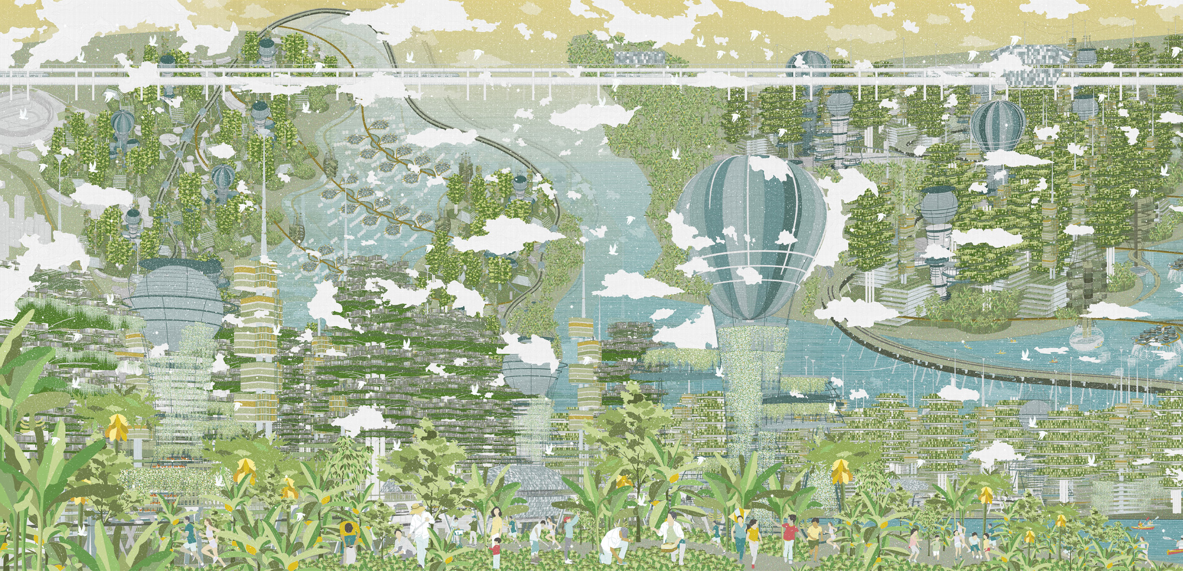 新加坡国立大学建筑毕业生未来城市设计展-13