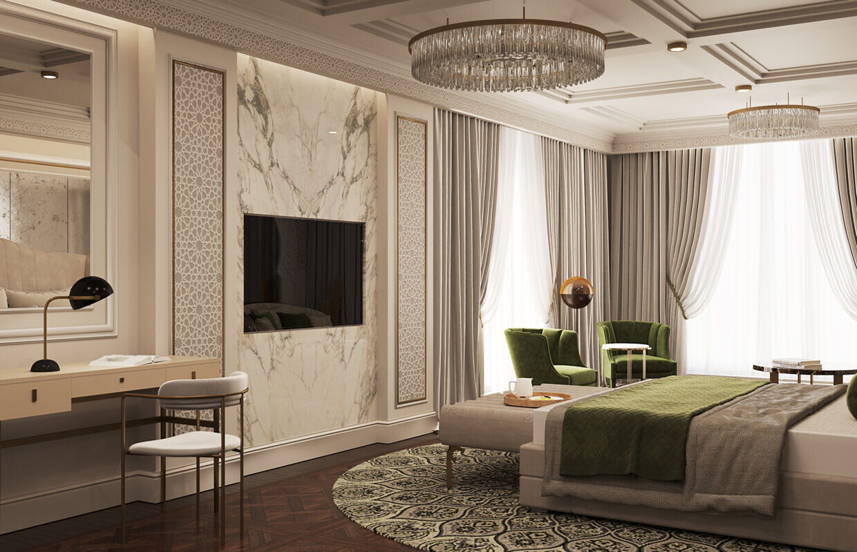 摩洛哥风情,现代奢华——Movenpick Hotel 皇家套房设计-19