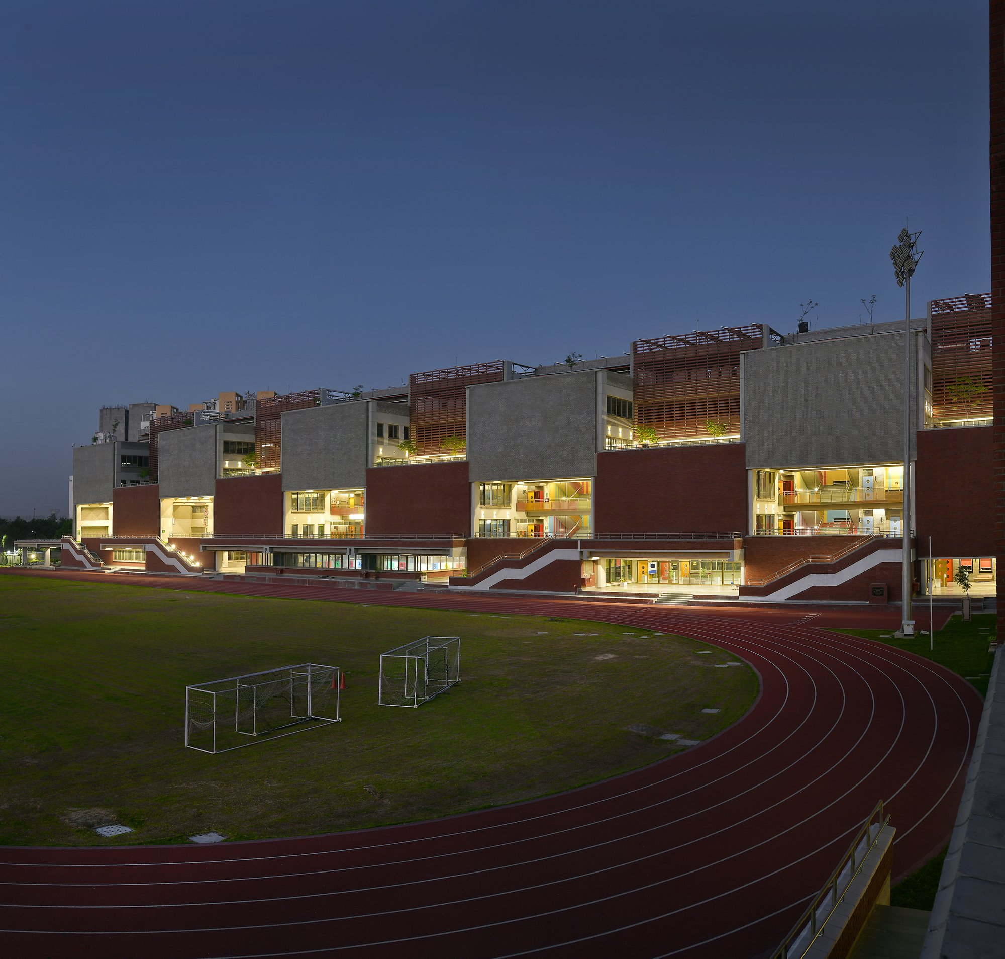 希夫·纳达尔学校丨印度丨Stephane Paumier Architects-28