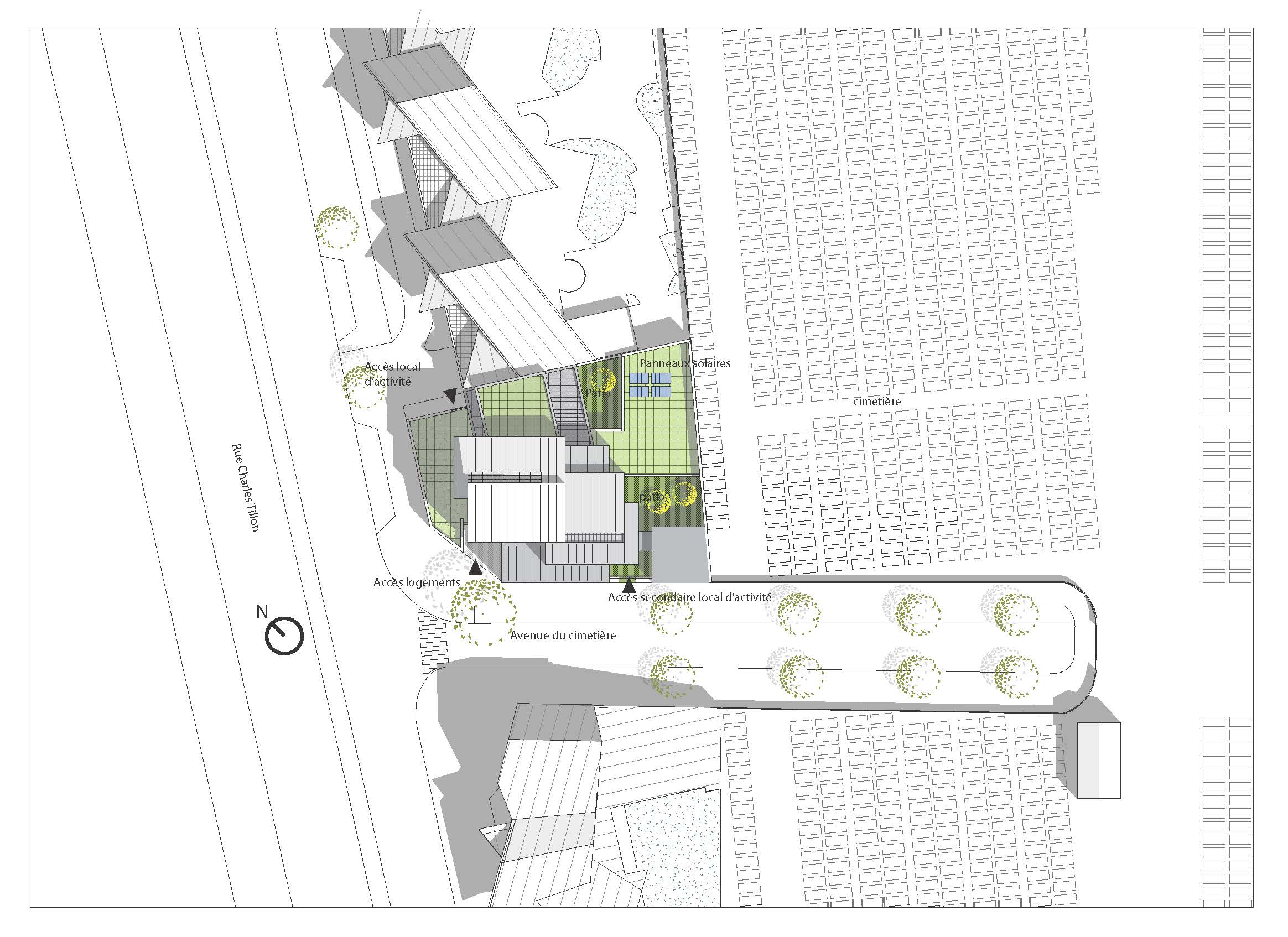 巴黎“蓝色屋顶”木结构住宅楼-29