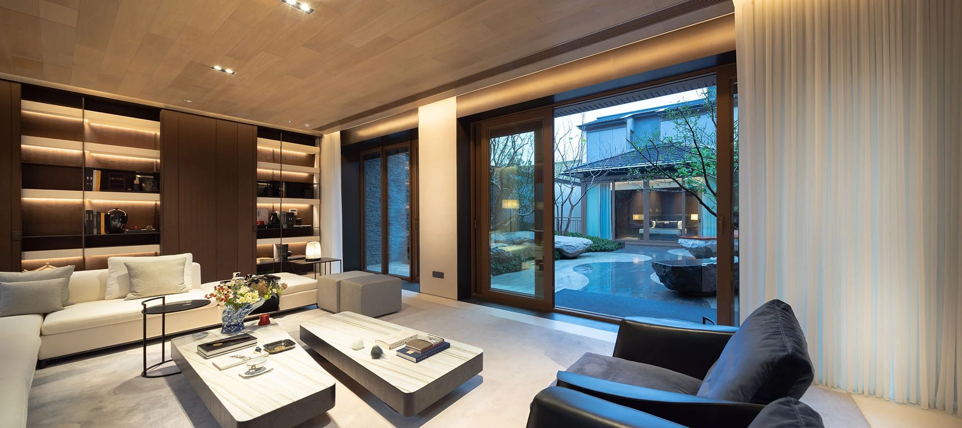  李玮珉丨苏州「仁恒.耦前」苏园别墅样板间室内设计 丨中国苏州-27