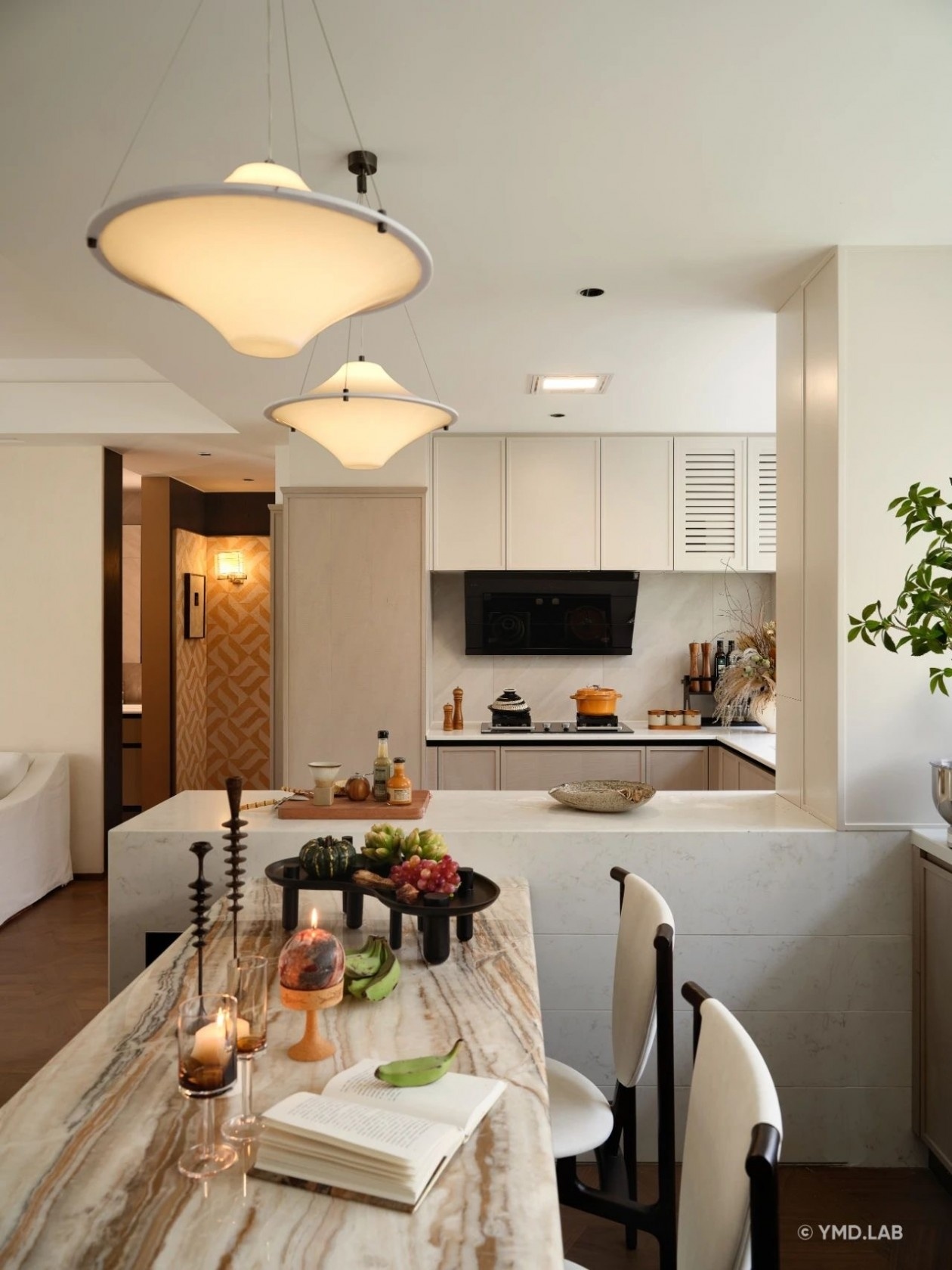 东莞华润旗峰润府120㎡《和‘班味’断交》| 上海岳蒙设计-22